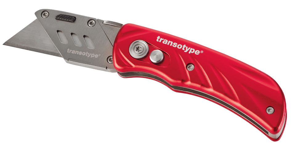 transotype Cutter PRO, Aluminium-Gehäuse, rot von transotype