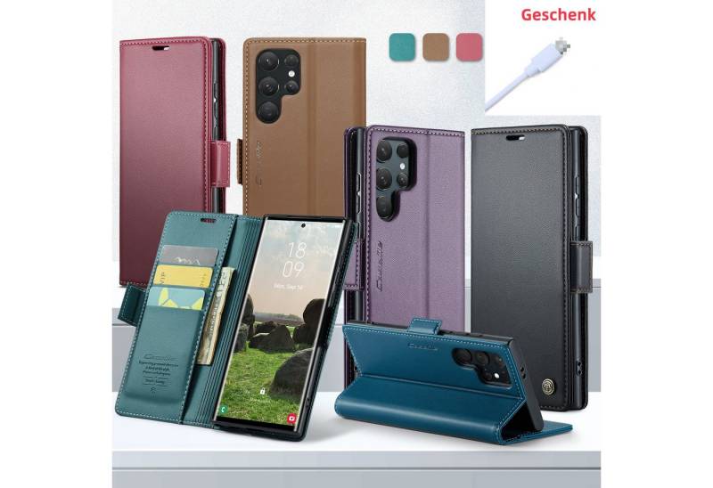 trends for living Handyhülle Anti-Diebstahl Bürste Handy Hülle für Samsung S20 FE S20 Ultra Plus von trends for living