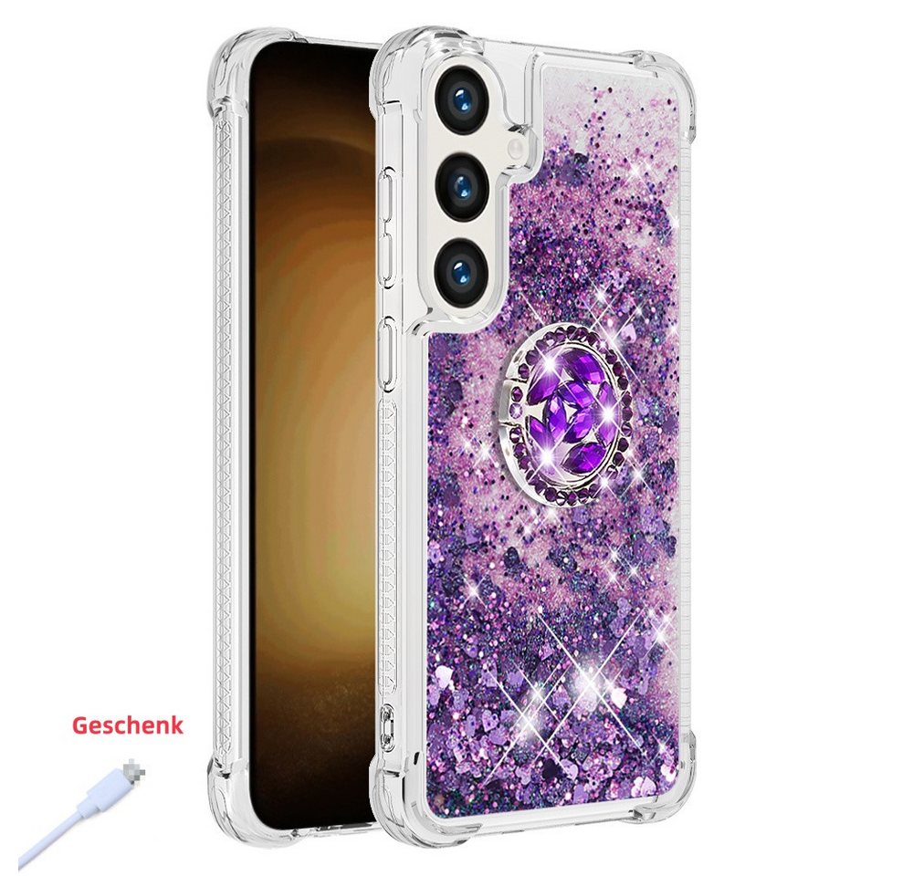 trends for living Handyhülle Glitzer Hülle für Samsung Galaxy S20 S21 S22 S23 S24 S25 FE Ultra Plus trends for living Handyhülle Glitzer Hülle für Samsung Galaxy S20 S21 S22 S23 S24 S25 FE Ultra Plus von trends for living