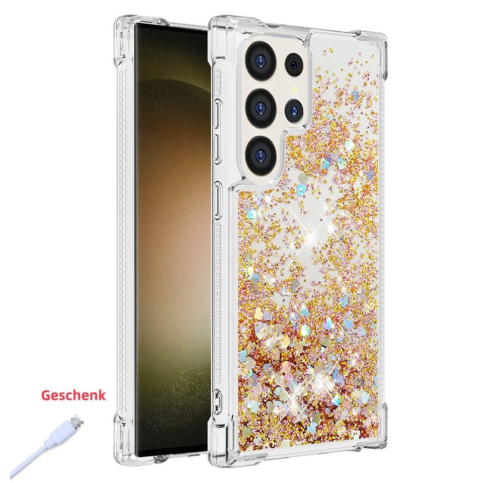 trends for living Handyhülle Glitzer Hülle für Samsung Galaxy S25 S24 S23 S22 S21 S20 Ultra Plus FE trends for living Handyhülle Glitzer Hülle für Samsung Galaxy S25 S24 S23 S22 S21 S20 Ultra Plus FE von trends for living