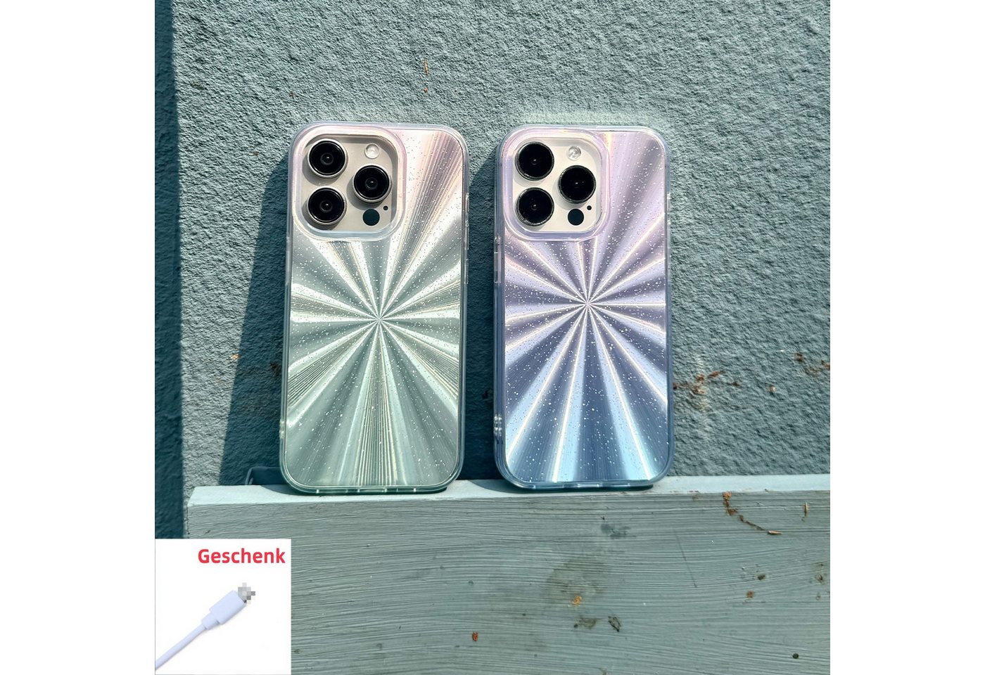 trends for living Handyhülle Glitzer Hülle für iPhone 13 14 15 Pro Max Plus Handy Cover Case trends for living Handyhülle Glitzer Hülle für iPhone 13 14 15 Pro Max Plus Handy Cover Case von trends for living
