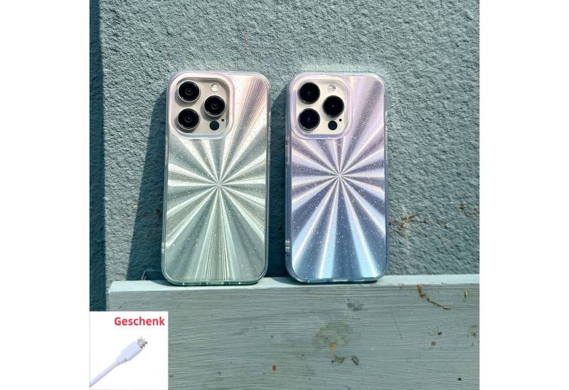 trends for living Handyhülle ​Glitzer Hülle für iPhone 13 14 15 Pro Max Plus Handy Cover Case von trends for living