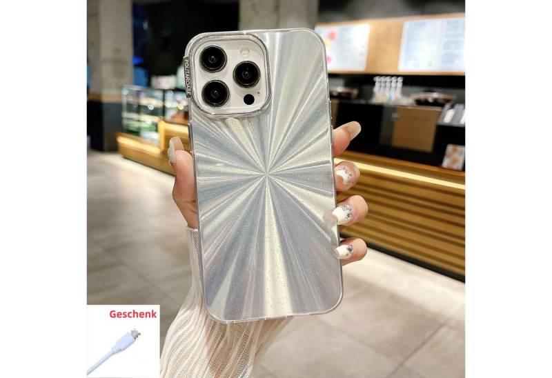 trends for living Handyhülle Glitzer Hülle für iPhone 13 14 15 Pro Max Plus Weiche Handy Cover von trends for living