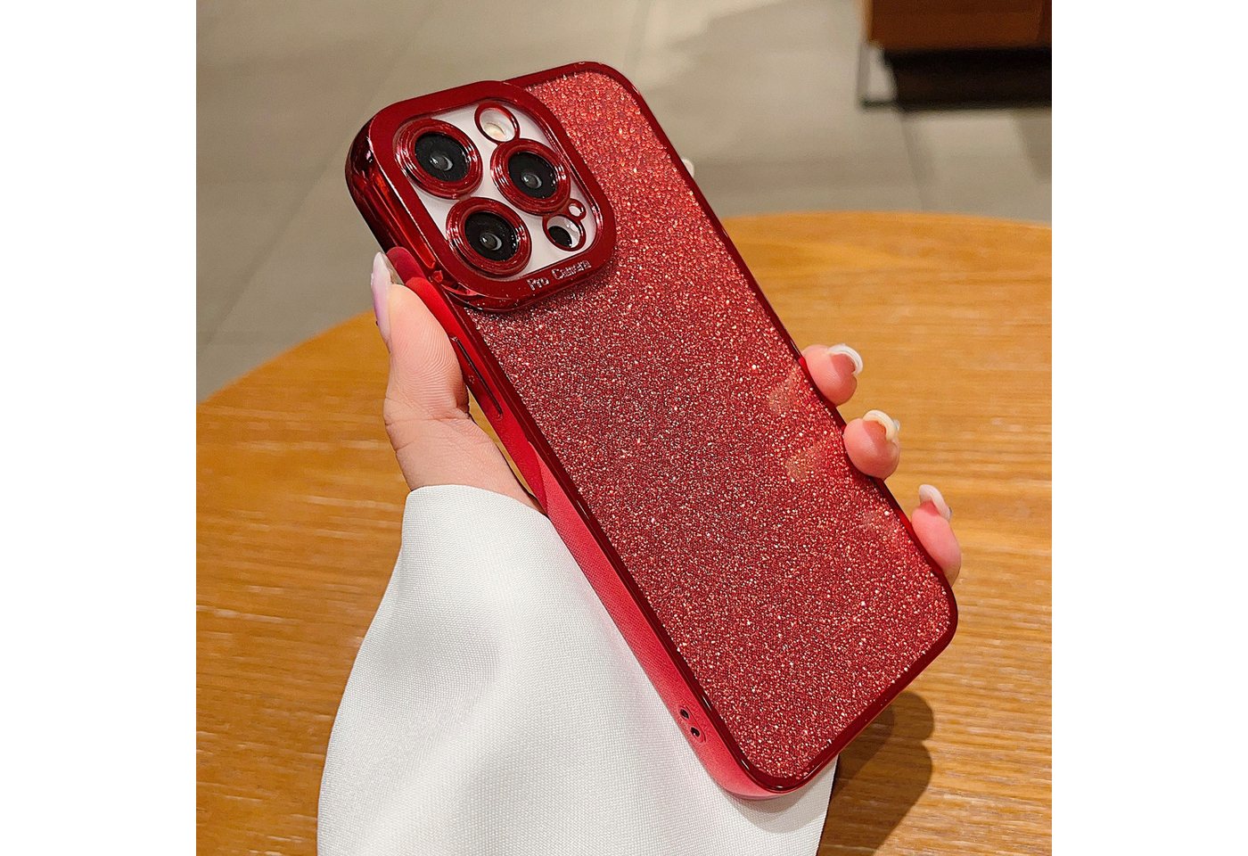 trends for living Handyhülle Handyhülle Hülle für iPhone 13 Pro Plus Max Mini Glitzer Cover Case trends for living Handyhülle Handyhülle Hülle für iPhone 13 Pro Plus Max Mini Glitzer Cover Case von trends for living