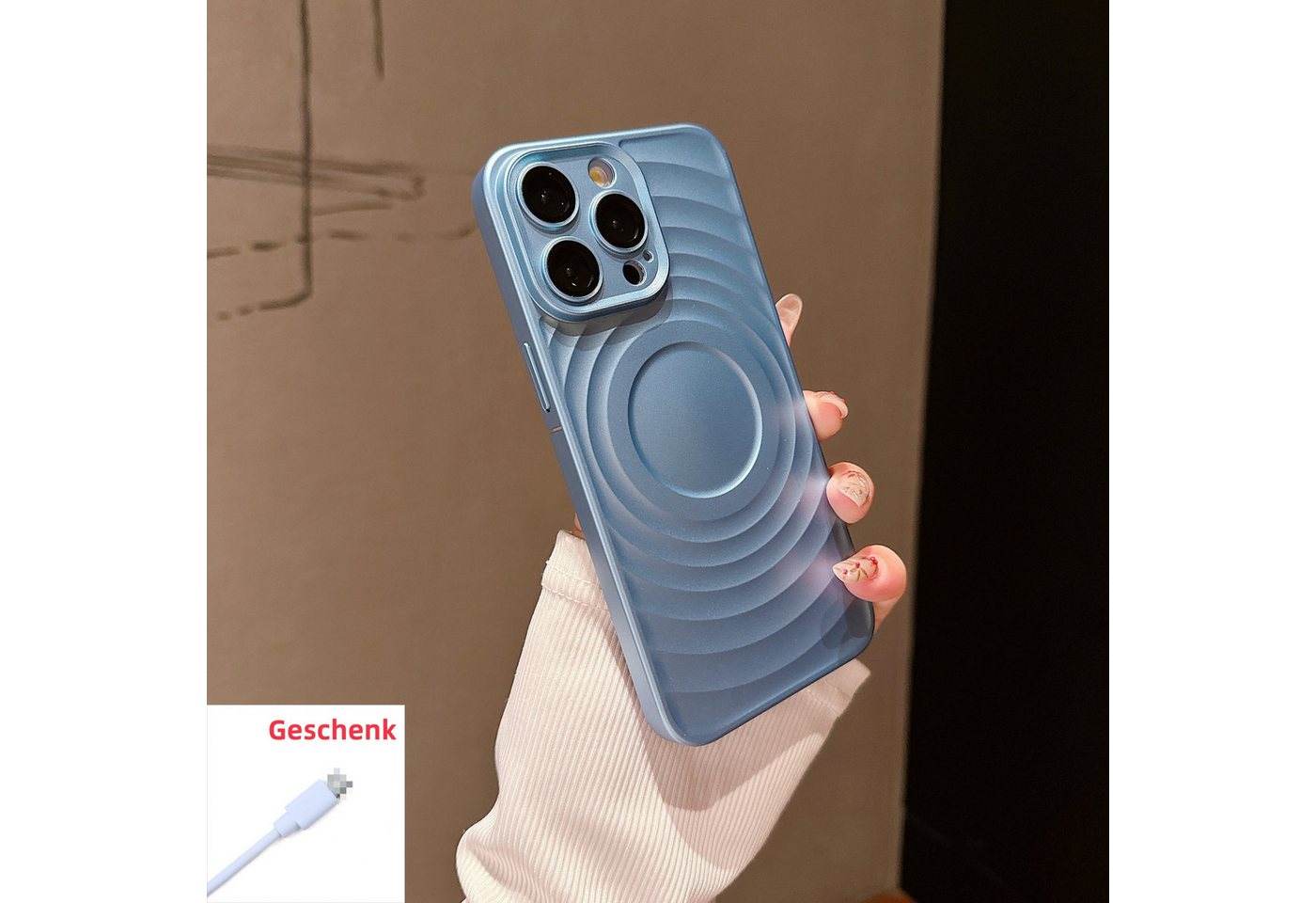 trends for living Handyhülle Hülle für iPhone 13 14 15 Pro Plus Max Handy Schutz Case Antivibration trends for living Handyhülle Hülle für iPhone 13 14 15 Pro Plus Max Handy Schutz Case Antivibration von trends for living