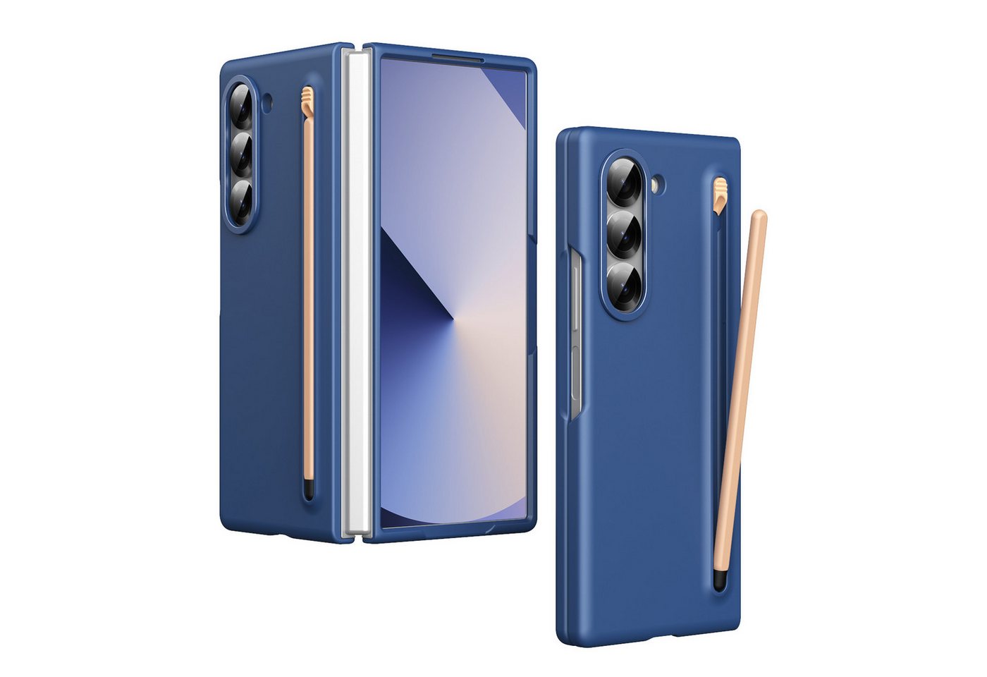 trends for living Handyhülle Hybrid 360-Grad Schutz Case Cover Für Samsung Galaxy Z Fold 6 5 4 3 trends for living Handyhülle Hybrid 360-Grad Schutz Case Cover Für Samsung Galaxy Z Fold 6 5 4 3 von trends for living