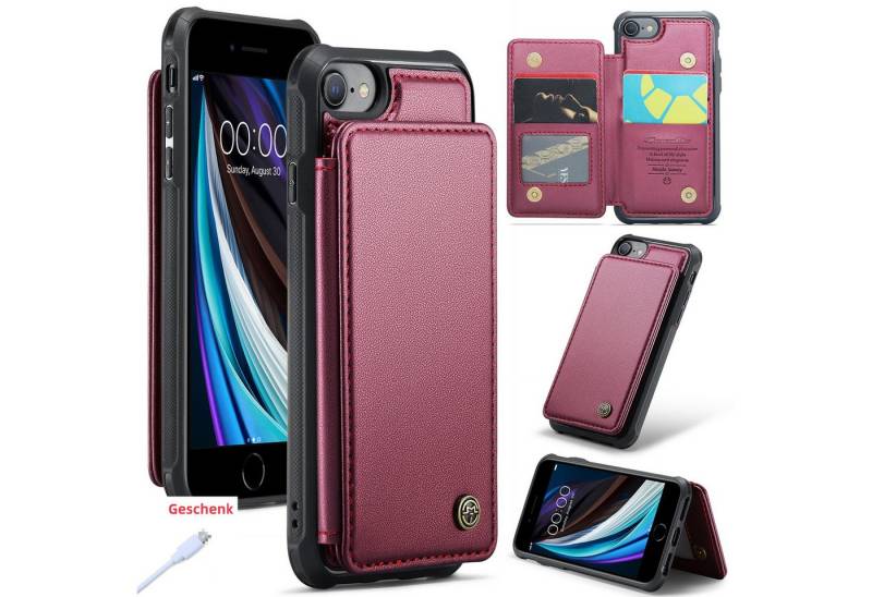 trends for living Handyhülle Leder Handy Hülle Case Schutz für iPhone 13 Pro Max 13 Pro 13 von trends for living