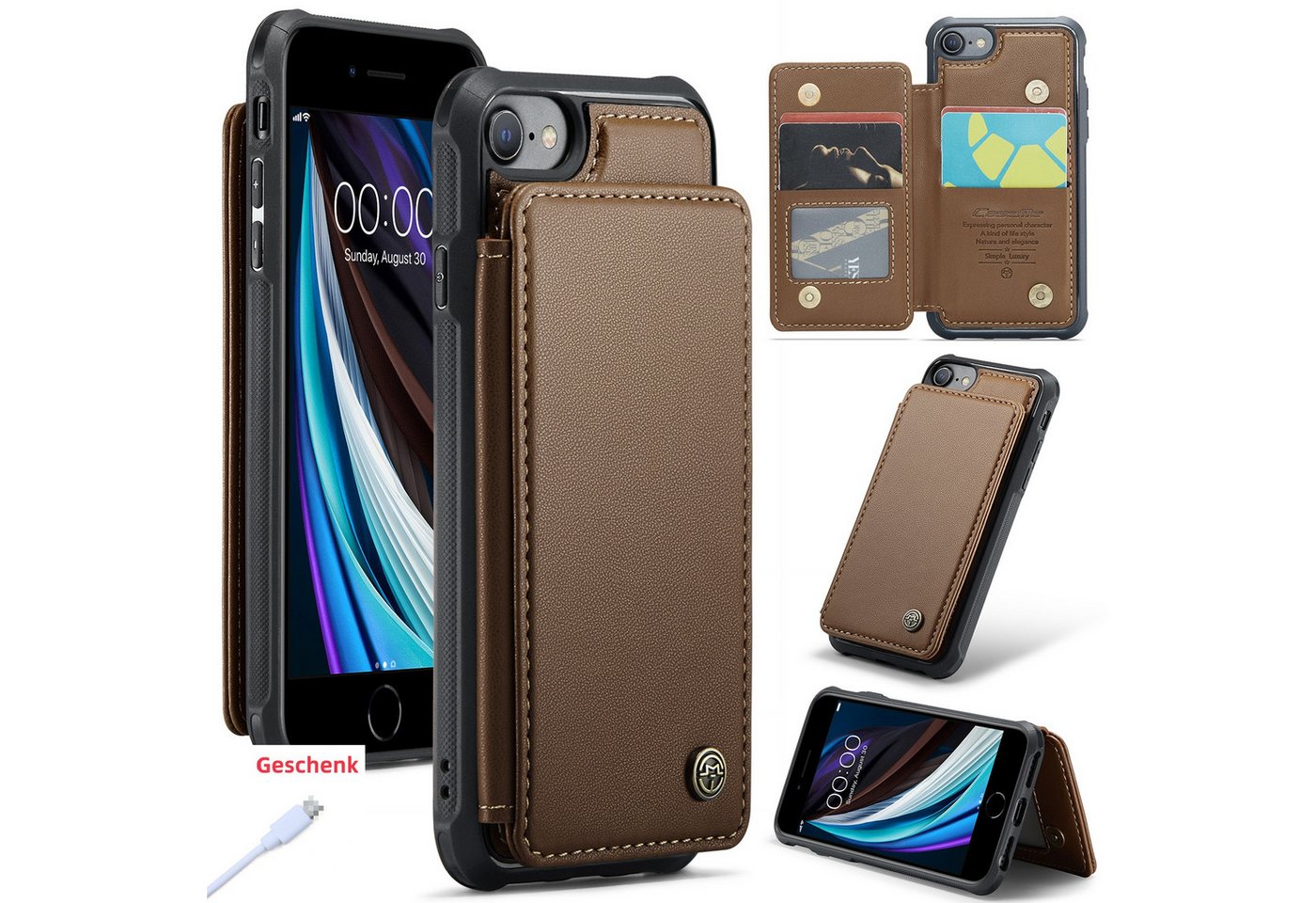 trends for living Handyhülle Leder Handy Hülle Schutz Case für iPhone 11 Pro Max 11 Pro 11 trends for living Handyhülle Leder Handy Hülle Schutz Case für iPhone 11 Pro Max 11 Pro 11 von trends for living