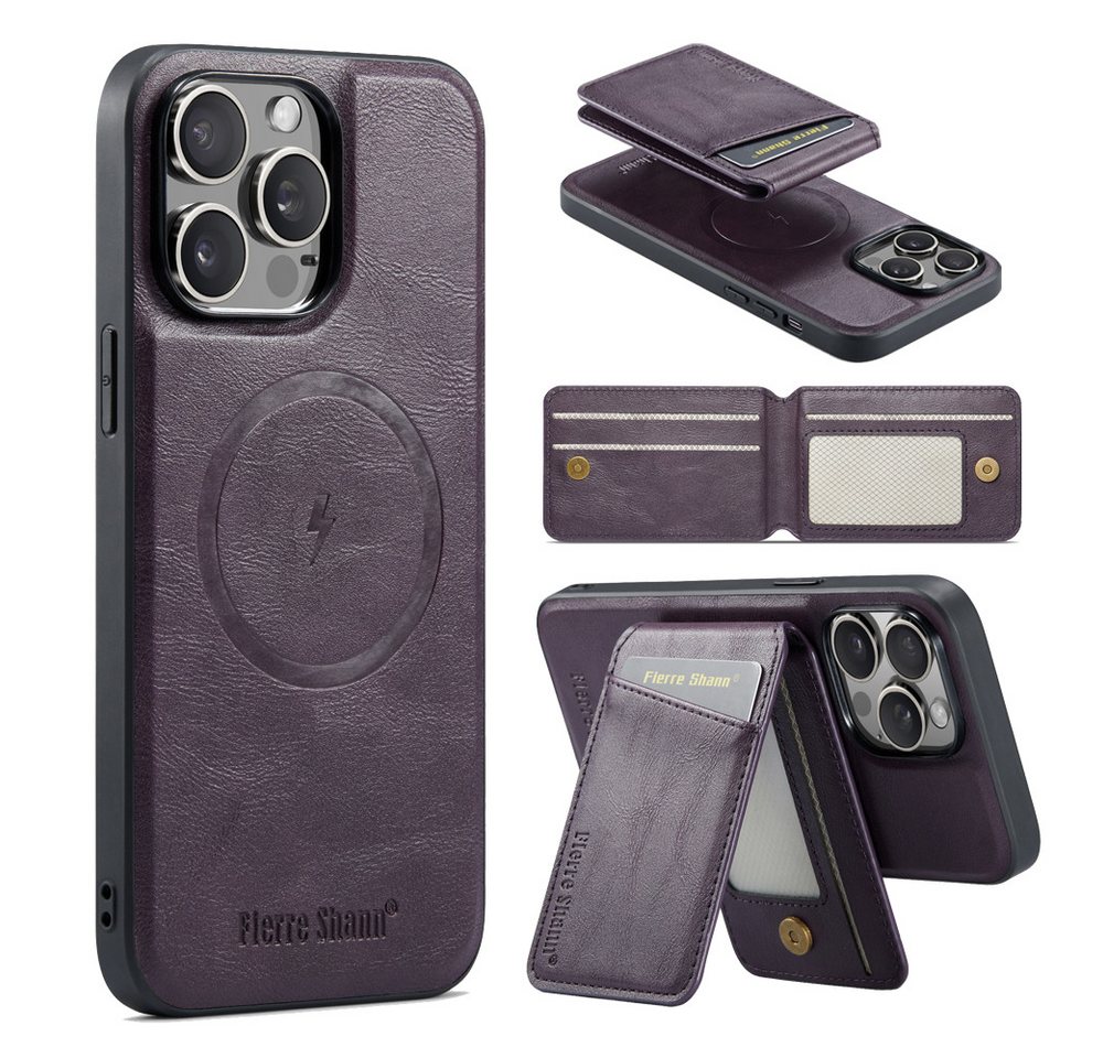 trends for living Handyhülle Leder Hülle für iPhone 13 Pro Max Plus Ständer Schutz Magsafe Wallet trends for living Handyhülle Leder Hülle für iPhone 13 Pro Max Plus Ständer Schutz Magsafe Wallet von trends for living