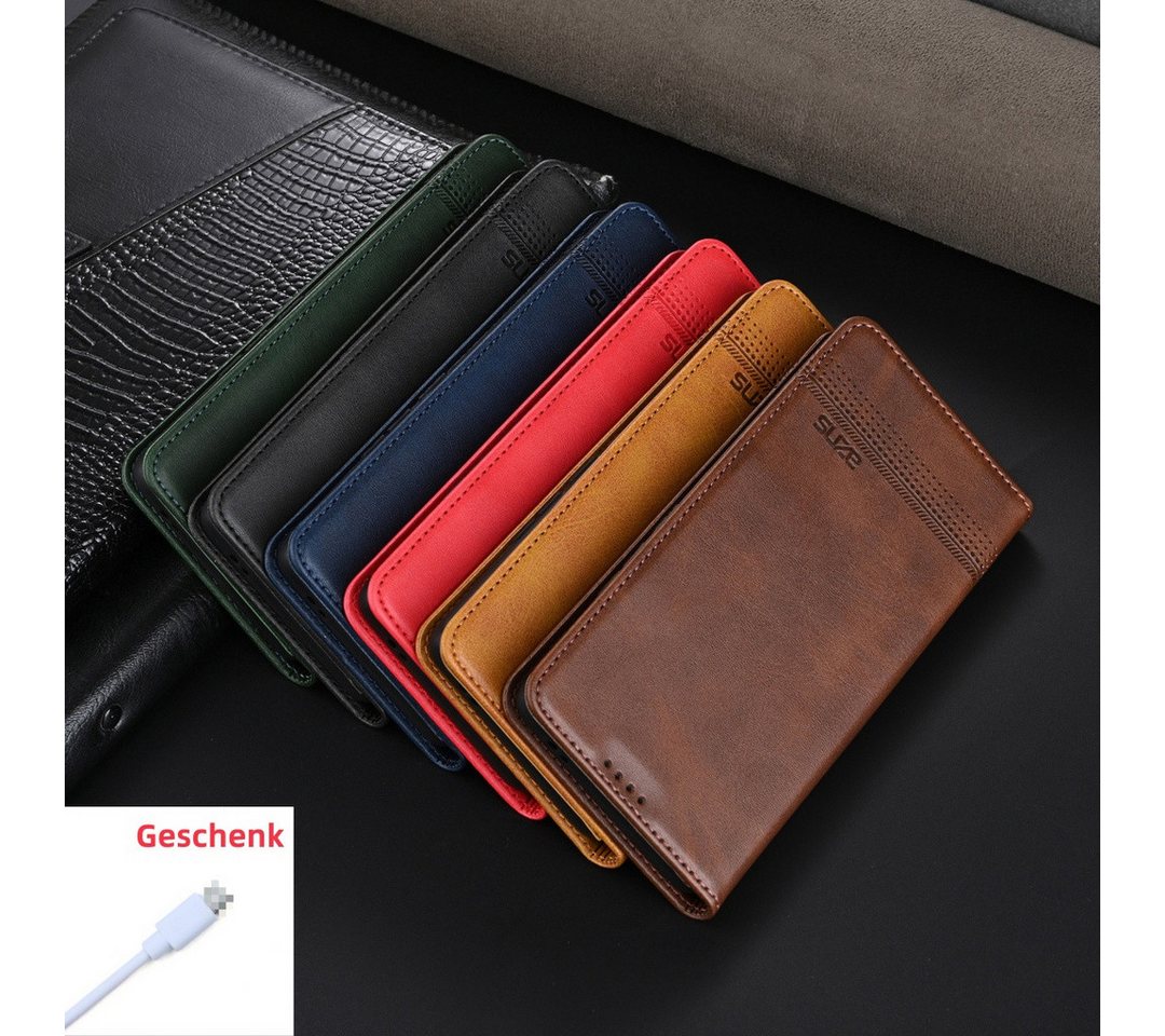 trends for living Handyhülle Leder Magnetisch Stil Hülle Case für XIAOMI 14T PRO Kartenschlitz trends for living Handyhülle Leder Magnetisch Stil Hülle Case für XIAOMI 14T PRO Kartenschlitz von trends for living