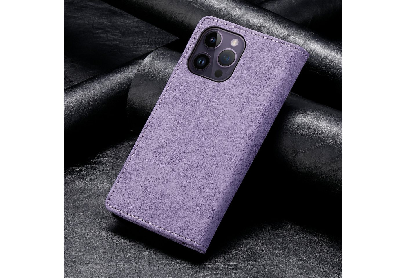 trends for living Handyhülle Leder Ständer Hülle für iPhone 13 Pro Plus Wallet-Stil Handy Cover trends for living Handyhülle Leder Ständer Hülle für iPhone 13 Pro Plus Wallet-Stil Handy Cover von trends for living
