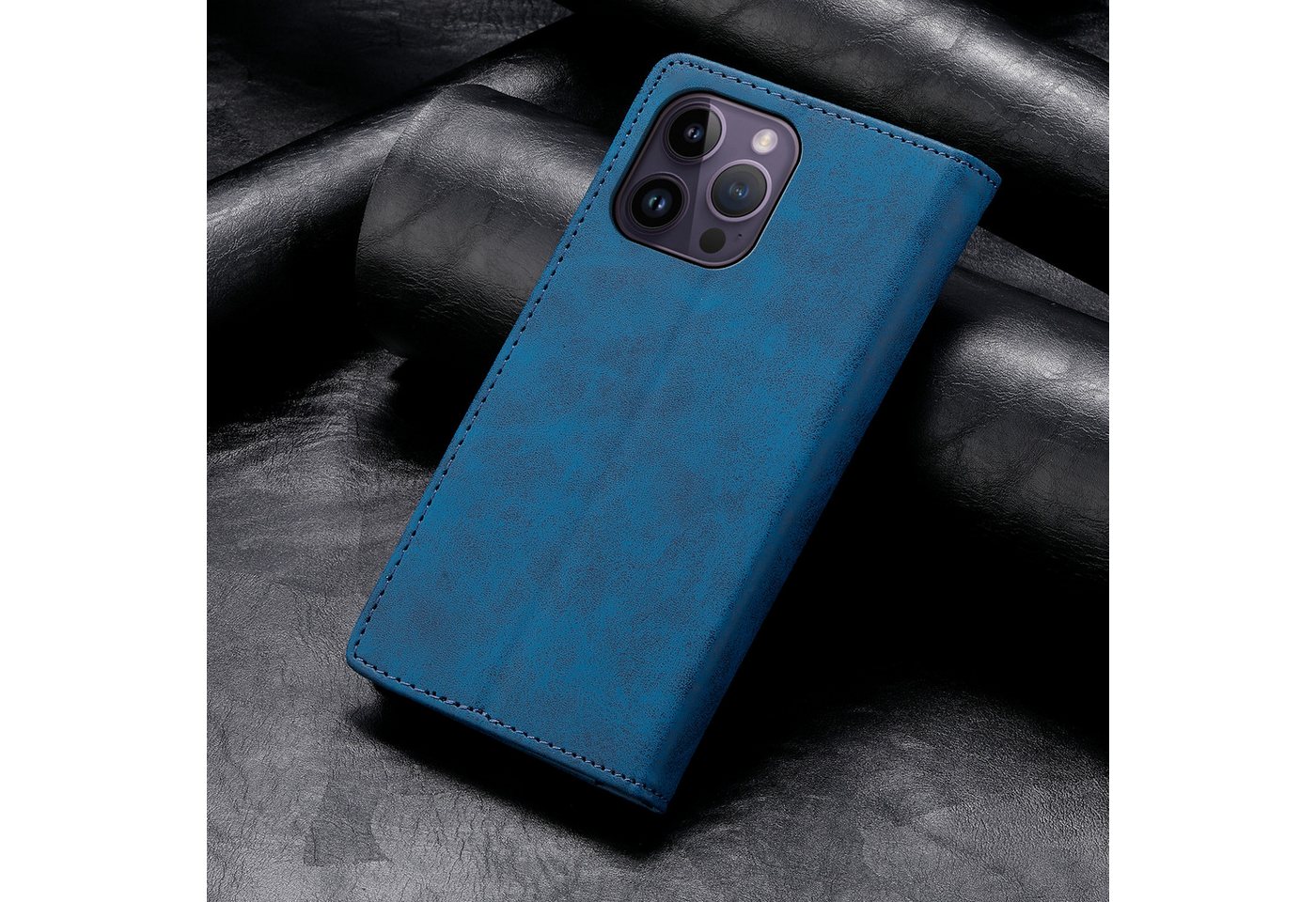 trends for living Handyhülle Leder Ständer Hülle für iPhone14 Pro Plus Wallet-Stil Handy Cover trends for living Handyhülle Leder Ständer Hülle für iPhone14 Pro Plus Wallet-Stil Handy Cover von trends for living