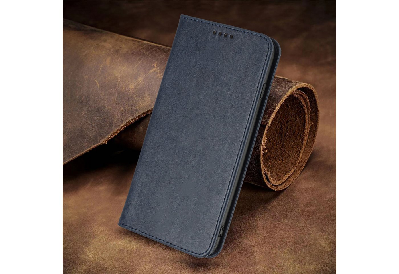 trends for living Handyhülle Leder Wallet-Stil Hülle für iPhone 15 Pro Max Handy Cover Ständer Case trends for living Handyhülle Leder Wallet-Stil Hülle für iPhone 15 Pro Max Handy Cover Ständer Case von trends for living
