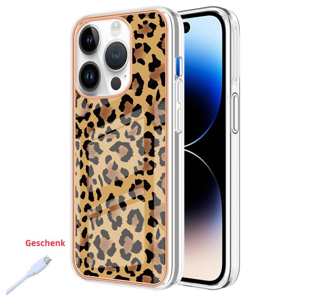 trends for living Handyhülle Leopardenmuster Hülle für iPhone X XS 12 13 14 15 16 Pro Max Plus trends for living Handyhülle Leopardenmuster Hülle für iPhone X XS 12 13 14 15 16 Pro Max Plus von trends for living
