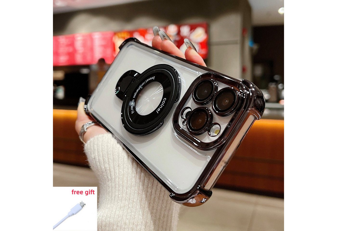 trends for living Handyhülle Magsafe Hülle für iPhone 16 Pro Max Plus 15 14 13 Schutz Case Bumper von trends for living