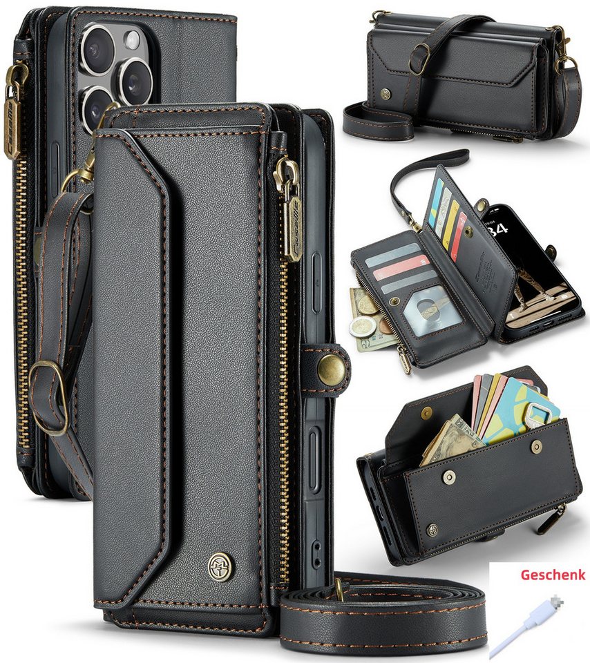 trends for living Handyhülle Magsafe Schultergur Hülle für iphone 15 Pro Max 15 Plus Case Cover von trends for living