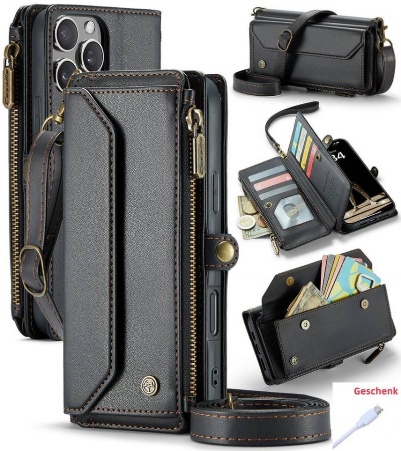 trends for living Handyhülle Magsafe Schultergur Hülle für iphone 15 Pro Max 15 Plus Case Cover von trends for living