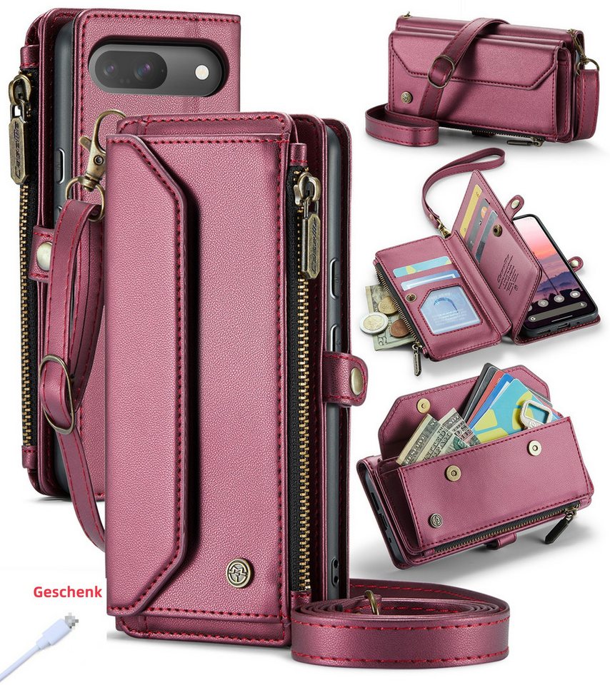 trends for living Handyhülle Magsafe Schultergur Leder Case Hülle für Google Pixel 9A 9Pro XL 9 trends for living Handyhülle Magsafe Schultergur Leder Case Hülle für Google Pixel 9A 9Pro XL 9 von trends for living