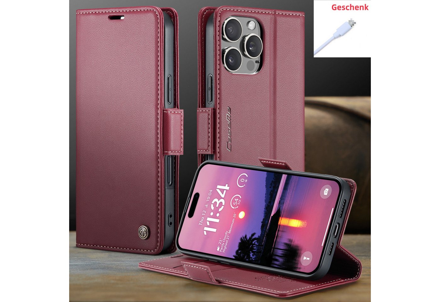 trends for living Handyhülle Schnalle Anti-Diebstahl Bürste Case Hülle für iphone 8 7 6 Plus SE 2 3 trends for living Handyhülle Schnalle Anti-Diebstahl Bürste Case Hülle für iphone 8 7 6 Plus SE 2 3 von trends for living