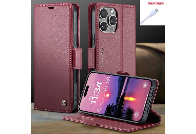 trends for living Handyhülle Schnalle Anti-Diebstahl Bürste Case Hülle für iphone 8 7 6 Plus SE 2 3 von trends for living