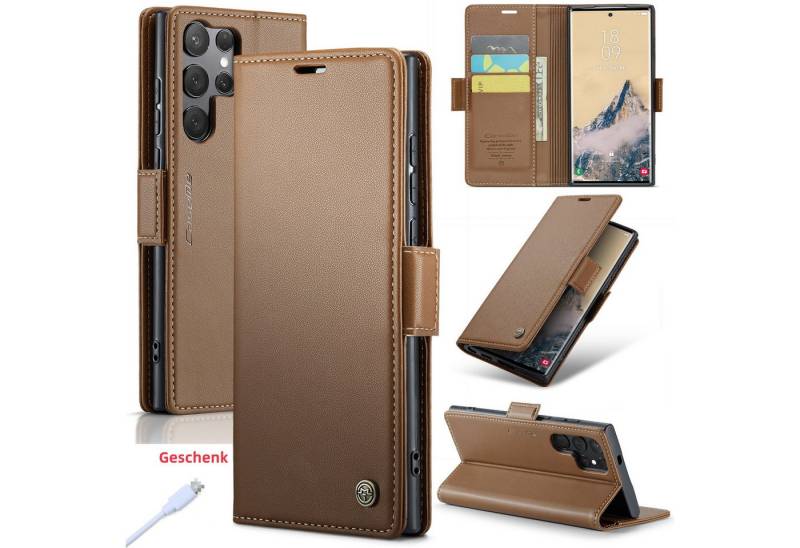 trends for living Handyhülle Schnalle Anti-Diebstahl Bürste Handy Hülle für Samsung S10 Plus Case von trends for living