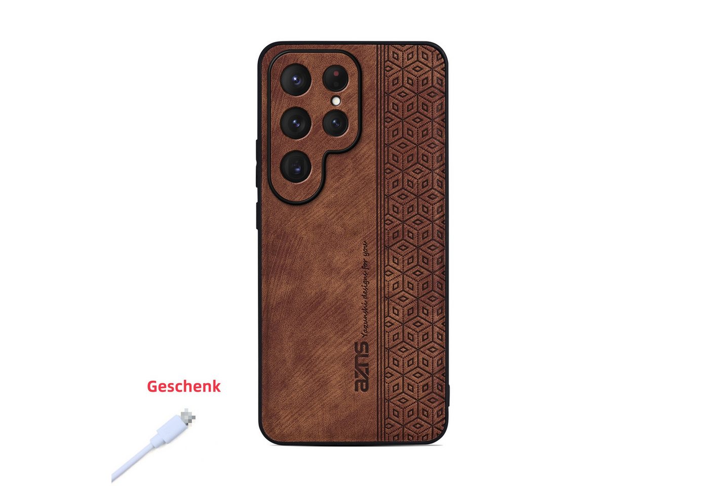 trends for living Handyhülle Stoßfeste Leder Hülle für Samsung S25 S24 S23 S22 S25+ Ultra Cover trends for living Handyhülle Stoßfeste Leder Hülle für Samsung S25 S24 S23 S22 S25+ Ultra Cover von trends for living