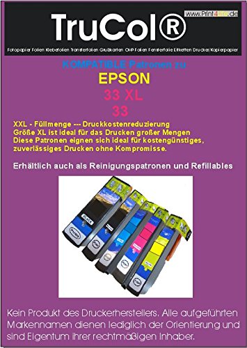 trucol Universal-Etiketten Internetmarke (48.5 x 25.4 mm auf DIN A4 Premium Papier, matt,) 1100 Stück auf 25 Blatt, weiß, bedruckbar, für B4-, C4- und C5-Briefumschläge von trucol