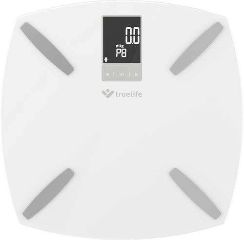 Truelife FitScaleW3 Körperanalysewaage Wägebereich (max.)=180kg Weiß, Grau von truelife