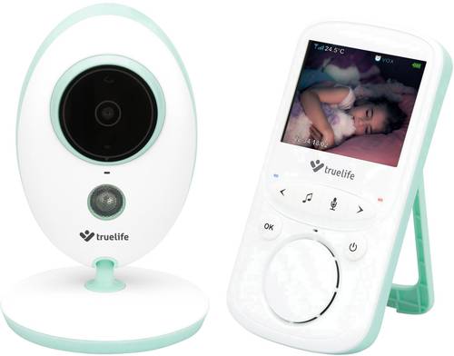 Truelife NannyCam V24 TLNCV24 Babyphone mit Kamera Digital 2.4GHz von truelife