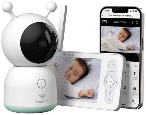 Truelife R7 Dual Smart TLNCR7DS Babyphone mit Kamera WLAN 2.4GHz von truelife