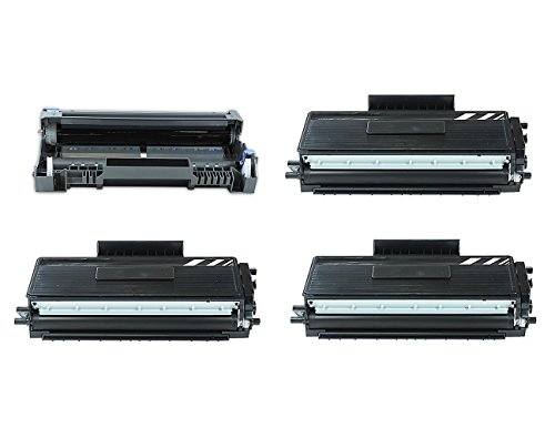 TTRecycling - 4x kompatibel - als Ersatz für Brother HL-5250DN / DNHY / DNLT (DR-3100 Trommel + 3x TN-3170 Toner) von ttrecycling