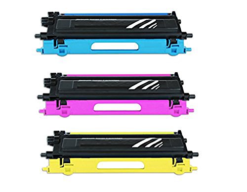 TTRecycling - kompatibel - als Ersatz für 3x Brother MFC-9840CDW (TN-135 C/M/Y) Toner 3 Set von ttrecycling