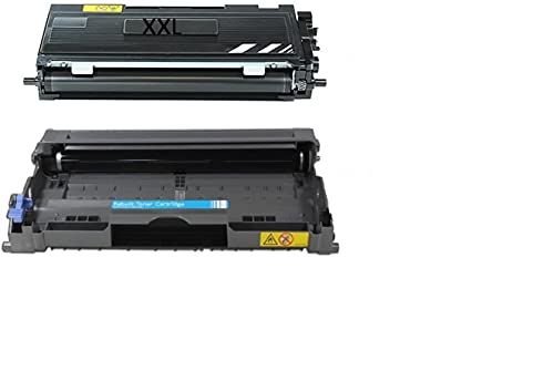 TTRecycling - kompatibel - als Ersatz für Brother DCP-7010 / DCP-7010L (DR-2000 Trommel + TN-2000 XL Toner) 12000 + 5000 Seiten von ttrecycling