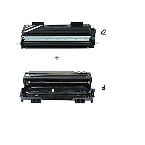 TTRecycling - kompatibel - als Ersatz für Brother HL-1430 / HL-1440 (DR-6000 Trommel + 2x TN-6600 Toner) 3Set von ttrecycling