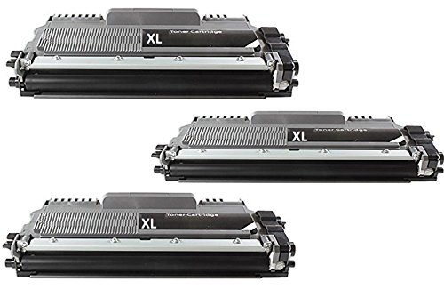 ttrecycling -3X kompatible XL- Ersatz Toner für Brother Fax 2840/ Fax 2845/ Fax 2940/ Fax 2950 (3X TN2220 XL) von ttrecycling
