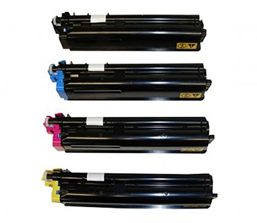 ttrecycling kompatibel - als Ersatz für 4X Kyocera (TK-5140 BK,C,M,Y) Toner-Set für Kyocera ECOSYS M 6530 CDN von ttrecycling