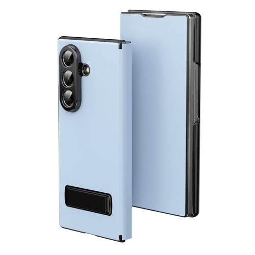 Smartphone-Flip-Cover Leather Case with Stand Compatible with Samsung Galaxy Z Fold 7 Case,Magnetic Protective Soft Grip Luxury Cover for Men/Women,Flip up Kickstand Shockproof Folding Phone Cases(Blu Smartphone-Flip-Cover Leather Case with Stand Compatible with Samsung Galaxy Z Fold 7 Case,Magnetic Protective Soft Grip Luxury Cover for Men/Women,Flip up Kickstand Shockproof Folding Phone Cases(Blu von tuanshunhengb