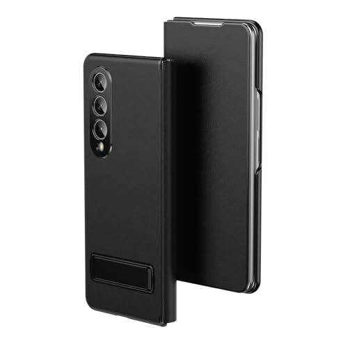 Smartphone-Flip-Cover Lederhülle mit Ständer, kompatibel mit Samsung Galaxy Z Fold 4, magnetische Schutzhülle mit weichem Griff, Luxus-Cover for Männer/Frauen, hochklappbare, stoßfeste Klapp-Handyhüll Smartphone-Flip-Cover Lederhülle mit Ständer, kompatibel mit Samsung Galaxy Z Fold 4, magnetische Schutzhülle mit weichem Griff, Luxus-Cover for Männer/Frauen, hochklappbare, stoßfeste Klapp-Handyhüll von tuanshunhengb