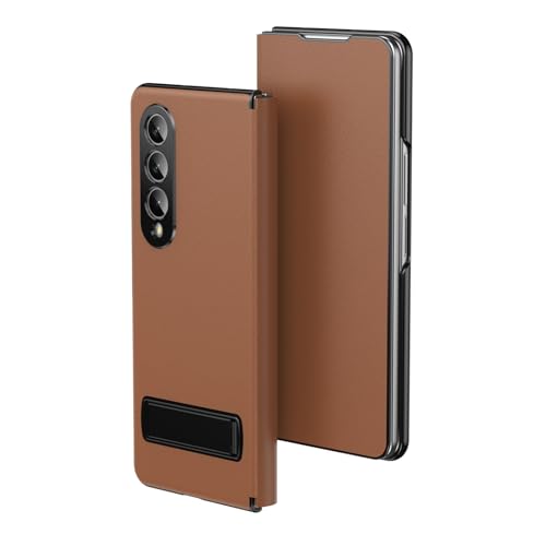 Smartphone-Flip-Cover Lederhülle mit Ständer, kompatibel mit Samsung Galaxy Z Fold 4, magnetische Schutzhülle mit weichem Griff, Luxus-Cover for Männer/Frauen, hochklappbare, stoßfeste Klapp-Handyhüll Smartphone-Flip-Cover Lederhülle mit Ständer, kompatibel mit Samsung Galaxy Z Fold 4, magnetische Schutzhülle mit weichem Griff, Luxus-Cover for Männer/Frauen, hochklappbare, stoßfeste Klapp-Handyhüll von tuanshunhengb