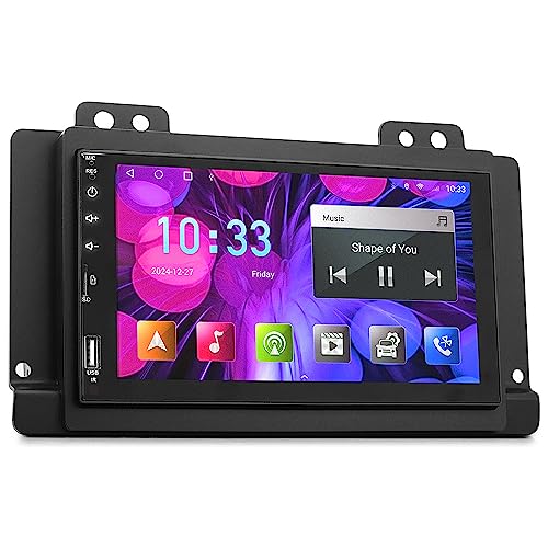 TUNEZ® 7-Zoll Android Auto-Autostereo-USB-Player Kompatibel Mit Freelander 1st Generation L314 Baujahr 2004-2007 Unterstützt Android Auto MP3 MP4 Radio Und Stereo Head Unit Mit 2 GB RAM + 32 GB ROM von tunez
