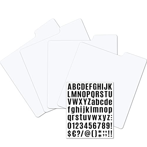 17,8 cm LP Trennwand mit Alphabet-Etiketten, 17,8 cm 33 U/min Schallplatten-Trenner, Schallplatten-Trennblätter A-Z von tutata