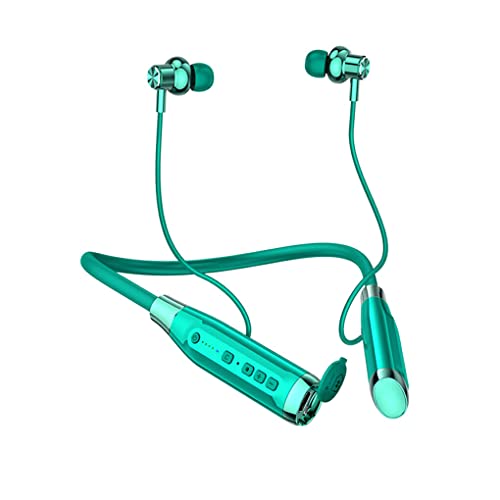 tuwiwol Hals Hängen Kopfhörer Drahtlose Bluetooth kompatibel Power Display Stereo Button Control Speicher Karte Headset Geburtstag Geschenk, Grün, Typ 2 tuwiwol Hals Hängen Kopfhörer Drahtlose Bluetooth kompatibel Power Display Stereo Button Control Speicher Karte Headset Geburtstag Geschenk, Grün, Typ 2 von tuwiwol