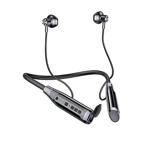 tuwiwol Hals Hängen Kopfhörer Drahtlose Bluetooth kompatibel Power Display Stereo Button Control Speicher Karte Headset Geburtstag Geschenk, Schwarz, Typ 1 tuwiwol Hals Hängen Kopfhörer Drahtlose Bluetooth kompatibel Power Display Stereo Button Control Speicher Karte Headset Geburtstag Geschenk, Schwarz, Typ 1 von tuwiwol