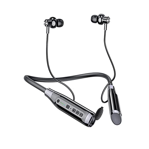 tuwiwol Hals Hängen Kopfhörer Drahtlose Bluetooth kompatibel Power Display Stereo Button Control Speicher Karte Headset Geburtstag Geschenk, Schwarz, Typ 2 tuwiwol Hals Hängen Kopfhörer Drahtlose Bluetooth kompatibel Power Display Stereo Button Control Speicher Karte Headset Geburtstag Geschenk, Schwarz, Typ 2 von tuwiwol