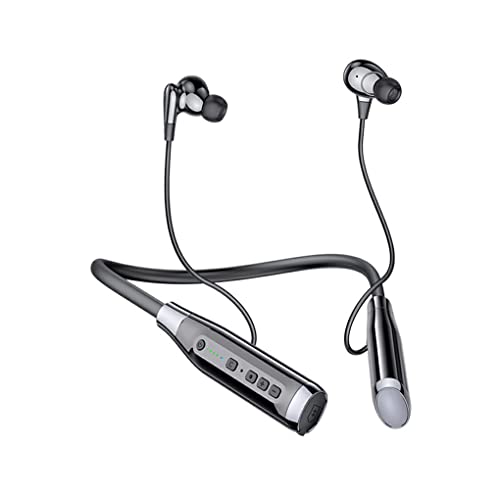 tuwiwol Hals Hängen Kopfhörer Drahtlose Bluetooth kompatibel Power Display Stereo Button Control Speicher Karte Headset Geburtstag Geschenk, Schwarz, Typ 3 tuwiwol Hals Hängen Kopfhörer Drahtlose Bluetooth kompatibel Power Display Stereo Button Control Speicher Karte Headset Geburtstag Geschenk, Schwarz, Typ 3 von tuwiwol