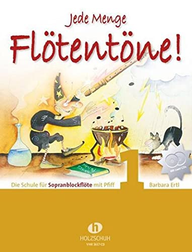Jede Menge Flötentöne! 1 (mit 2 CDs): Die Schule für Sopranblockflöte mit Pfiff mit 2-CDs von Ertl, Barbara ISBN 9783940069757 von tuyama