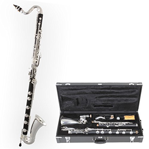Tuyama® TBK-178 Bassklarinette (Böhm System) Tief C Bass Klarinette Clarinet Klarinete Do Clarinette Basse von tuyama