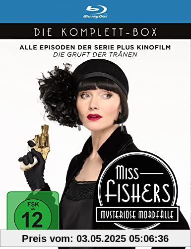 Miss Fishers mysteriöse Mordfälle - Die Komplettbox: Alle Episoden der Serie und der Kinofilm - Die Staffeln 1-3 plus Die Gruft der Tränen [Blu-ray] von u.a.