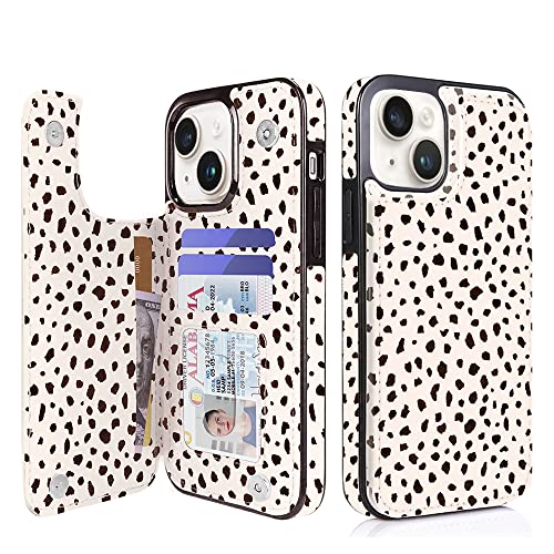 uCOLOR Kompatibel mit iPhone 15 Plus 6,7 Zoll Wallet Case mit Kartenfach Folio Flip PU Leder Kickstand Doppelter Magnetverschluss und RFID-blockierendes Design Cover 15 Plus 6,7 Zoll (Mandel Latte uCOLOR Kompatibel mit iPhone 15 Plus 6,7 Zoll Wallet Case mit Kartenfach Folio Flip PU Leder Kickstand Doppelter Magnetverschluss und RFID-blockierendes Design Cover 15 Plus 6,7 Zoll (Mandel Latte von uCOLOR