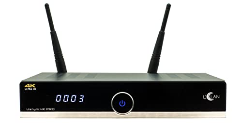 Satellite Receiver Set Top Box Ustym 4K PRO UHD Enigma2 Linux Combo DVB-S2X DVB-C/T2 von uClan